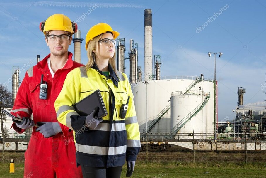 Mitarbeiter im Handwerksbetrieb